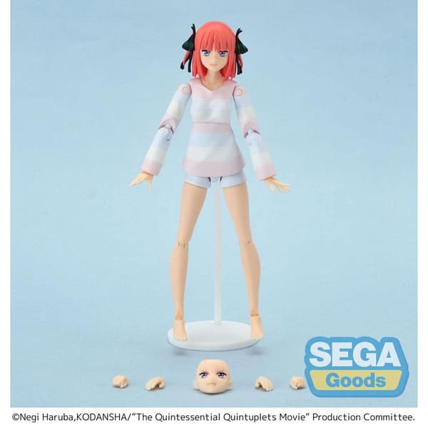 Sega The Quintessential Quintuplets Action Nino Nakano 15 Cm Figur
