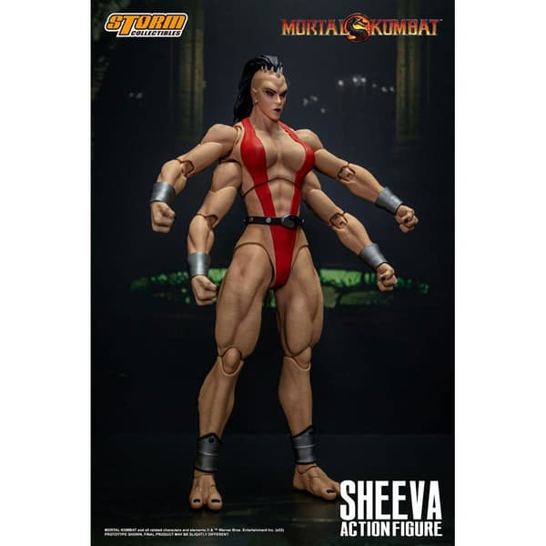 Storm Collectibles Mortal Kombat Action 1/12 Sheeva 18 Cm Kuvio