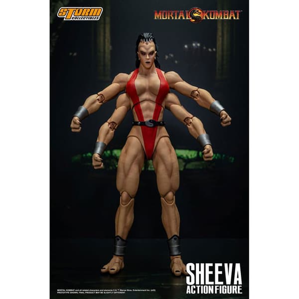 Storm Collectibles Mortal Kombat Action 1/12 Sheeva 18 Cm Figur