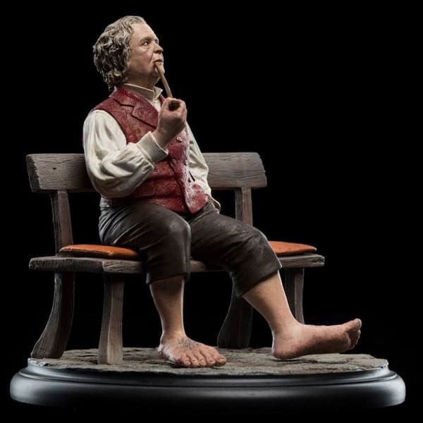 Weta Workshop Lord Of The Rings Mini Bilbo Baggins 11 Cm Statue