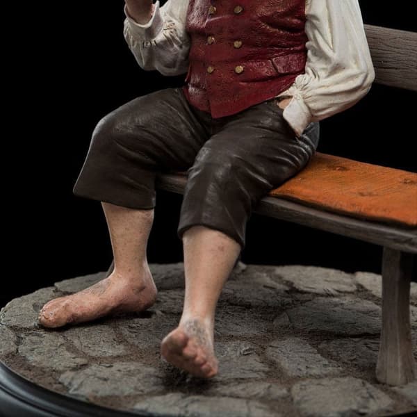 Weta Workshop Lord Of The Rings Mini Bilbo Baggins 11 Cm Statue