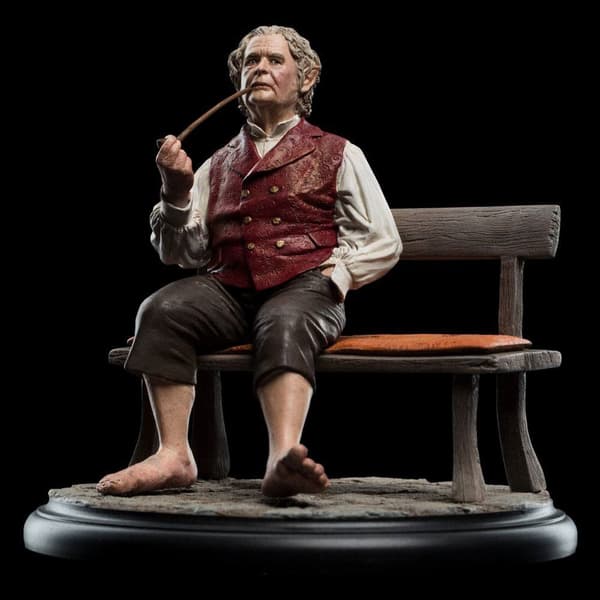 Weta Workshop Lord Of The Rings Mini Bilbo Baggins 11 Cm Statue