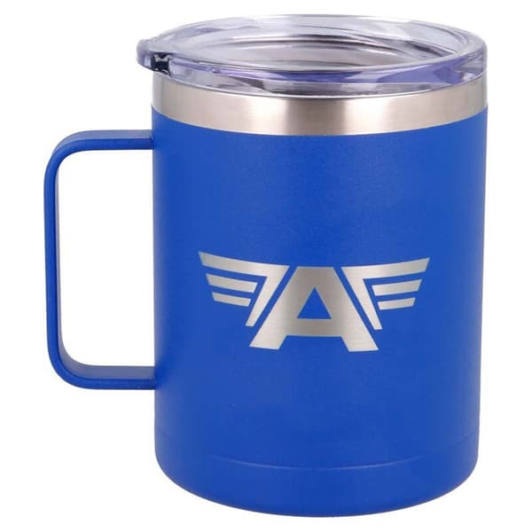Marvel Stor Captain America -ruostumattomasta Teräksestä Valmistettu Termospullo 380ml Sininen