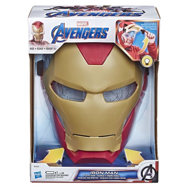 Avengers Figur Máscara Con Efectos De Iron Man Gylden