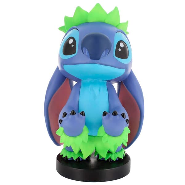 Exquisite Gaming Stitch Hula Cable Guy 20 Cm Blå Flerfarvet