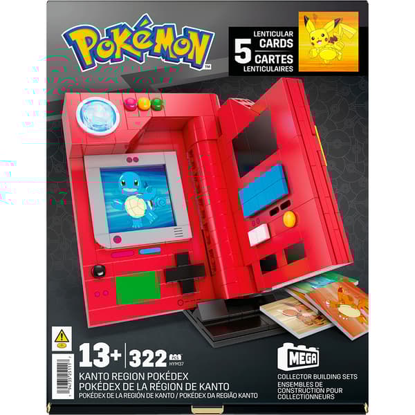 Mega Pokémon Kanto-regionen Pokédex-figur
