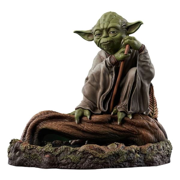 Gentle Giant Yoda Star Wars-statue 1/6 14 Cm Grøn