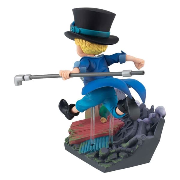 Megahouse One Piece Gem Series Pvc Sabo Run! Run! Run! 13 Cm Staty