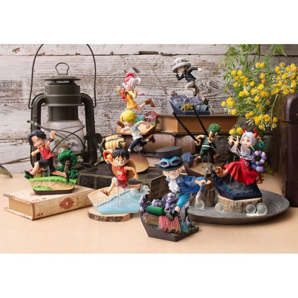 Megahouse One Piece Gem Series Pvc Sabo Run! Run! Run! 13 Cm Staty