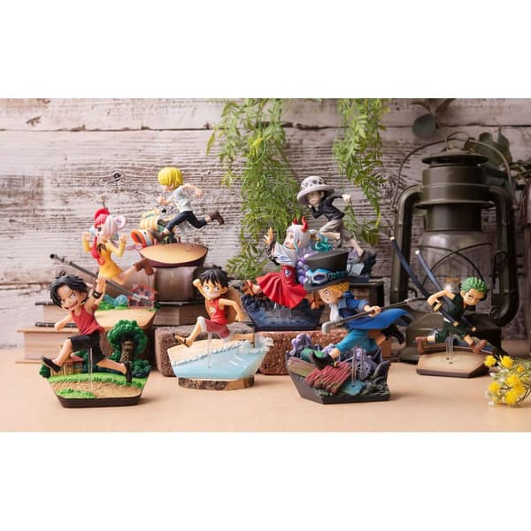 Megahouse One Piece Gem Series Pvc Sabo Run! Run! Run! 13 Cm Staty