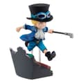 Miniatyrbild 2 av 5: Megahouse One Piece Gem Series Pvc Sabo Run! Run! Run! 13 Cm Staty