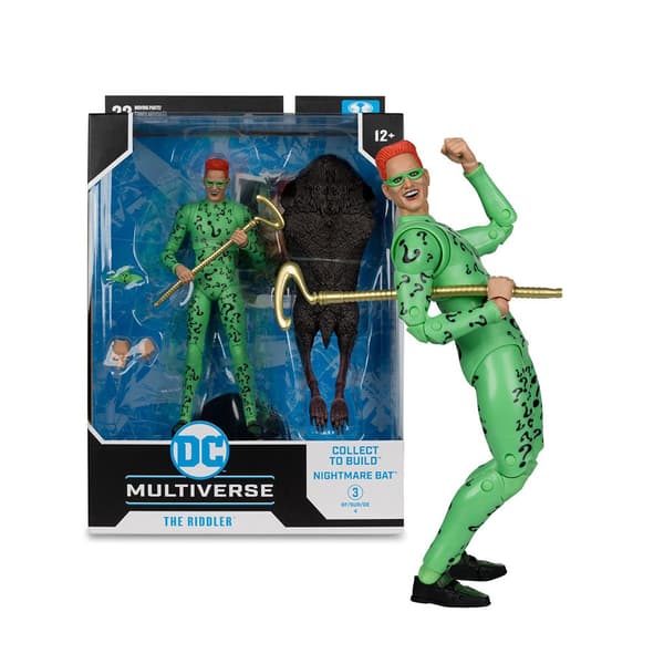 Mcfarlane Dc Bygger En Enigma-figur Fra Batman Forever 18 Cm
