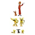 Miniatyrbild 1 av 2: Plastoy Marsupilami Mini 7 Pack Characters 4 10 Cm Figur