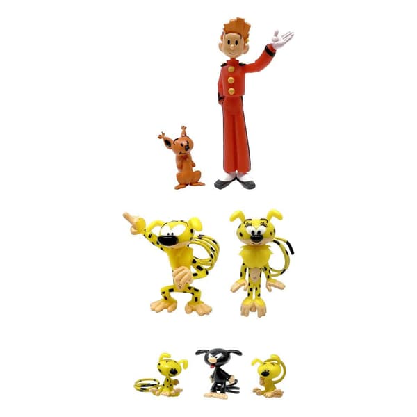 Plastoy Marsupilami Mini 7 Pack Characters 4 10 Cm Figur