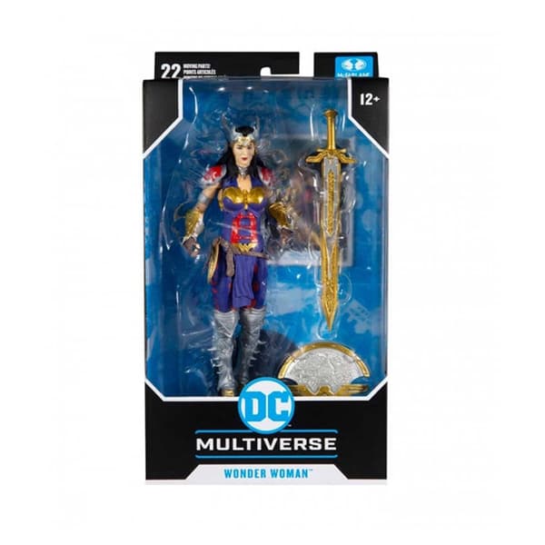 Banpresto Wonder Woman Multivers 18 Cm Flerfarvet
