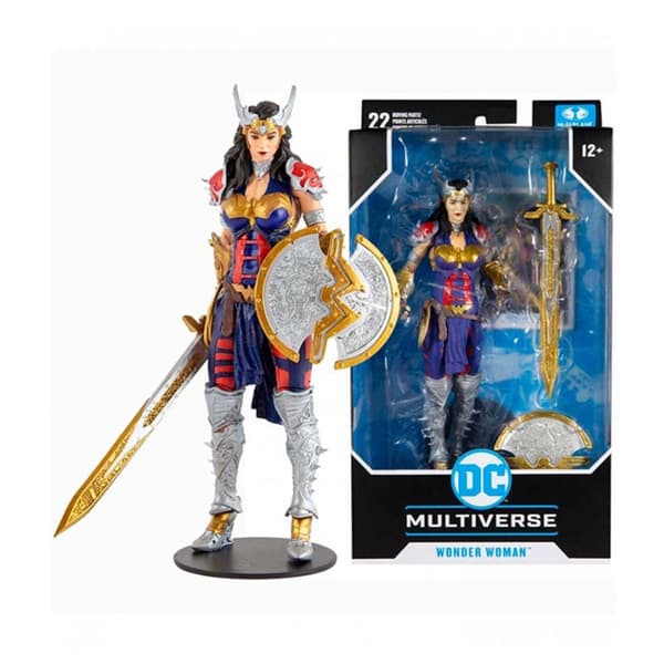 Banpresto Wonder Woman Multivers 18 Cm Flerfarvet