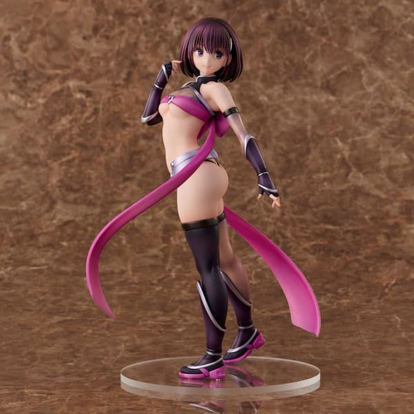 Union Creative Ayakashi Triangle Pvc Suzu Kanade Purification Ninja Costume Ver 25 Cm Statue