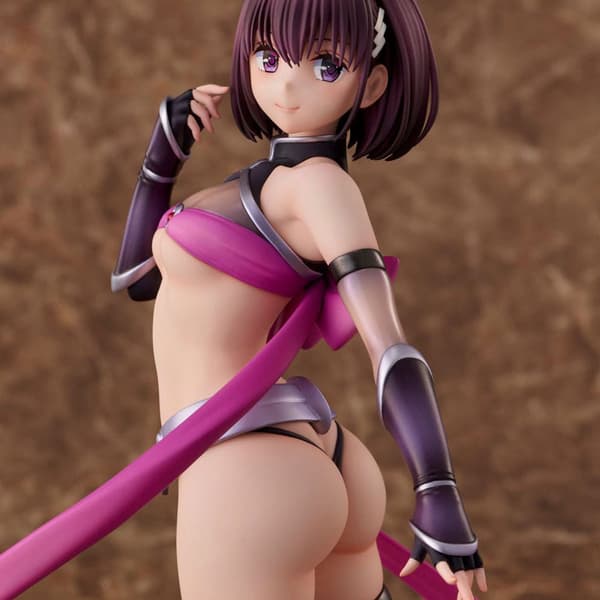 Union Creative Ayakashi Triangle Pvc Suzu Kanade Purification Ninja Costume Ver 25 Cm Statue