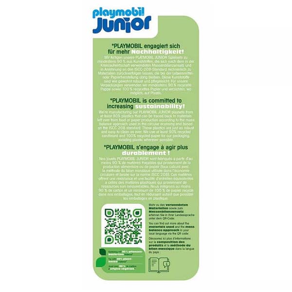 Playmobil Junior: Lastbil Med Garage