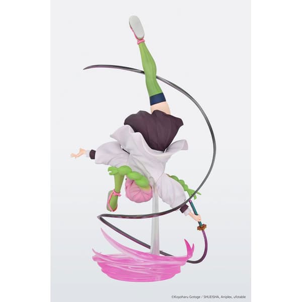 Taito Prize Demon Slayer: Kimetsu No Yaiba Luftbåren Pvc-statue Mitsuri Kanroji