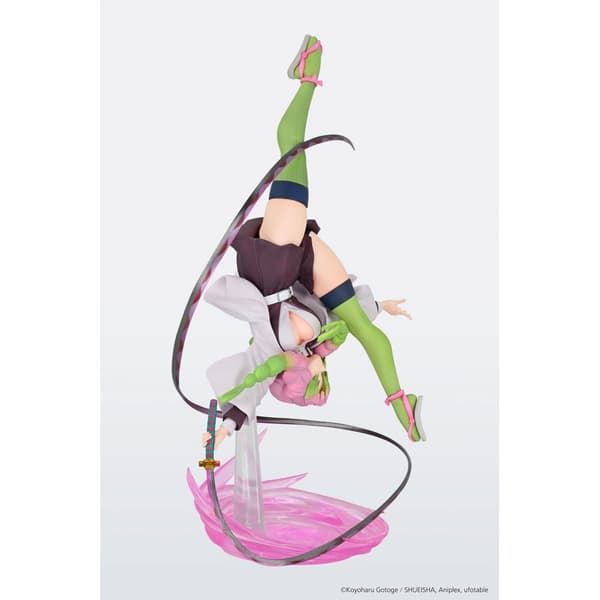 Taito Prize Demon Slayer: Kimetsu No Yaiba Luftbåren Pvc-statue Mitsuri Kanroji
