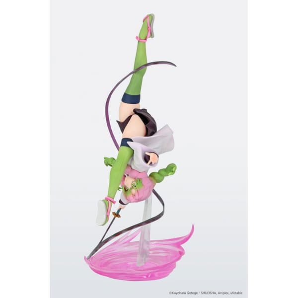 Taito Prize Demon Slayer: Kimetsu No Yaiba Luftbåren Pvc-statue Mitsuri Kanroji