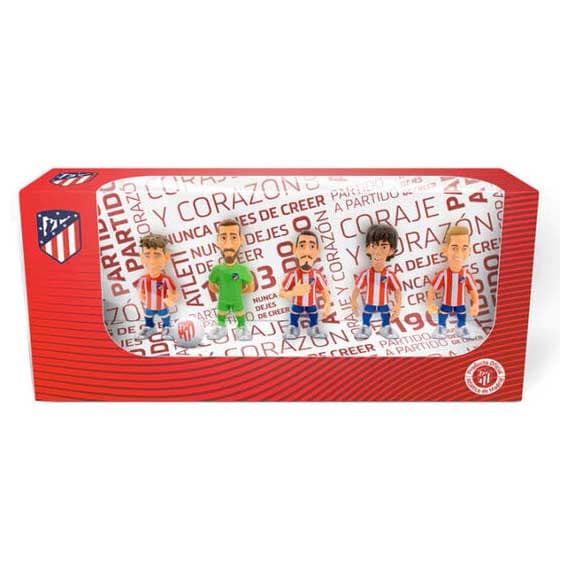 Cerda Blister 5 Minix Atlético De Madrid Figurer 7 Cm