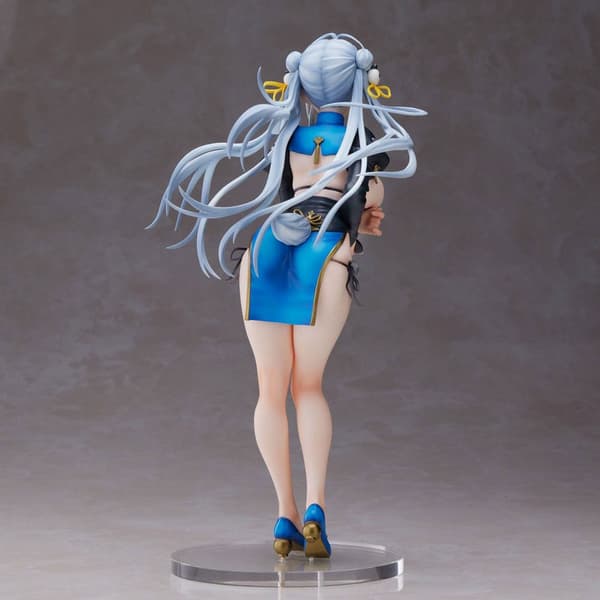 Union Creative Original Character Pvc Sencha Illustration Panda Chan China Dress 27 Cm Statue