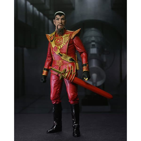 Neca Mingin Punainen Sotilasasu Flash Gordon -hahmo Vuodelta 1980 18 Cm