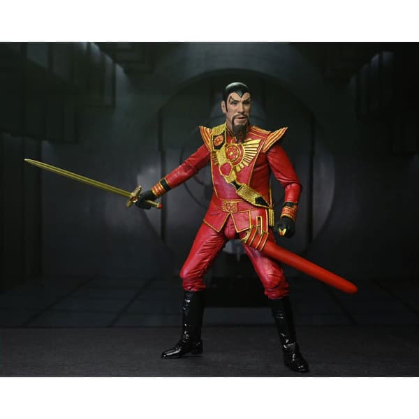 Neca Mingin Punainen Sotilasasu Flash Gordon -hahmo Vuodelta 1980 18 Cm