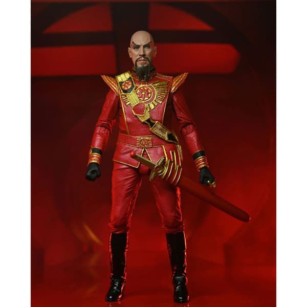 Neca Mingin Punainen Sotilasasu Flash Gordon -hahmo Vuodelta 1980 18 Cm