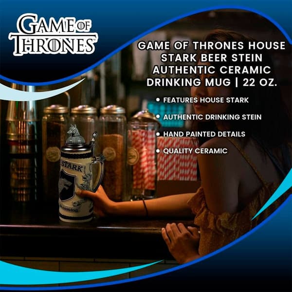 Sd Toys Stark House Game Of Thrones Mugg Guld
