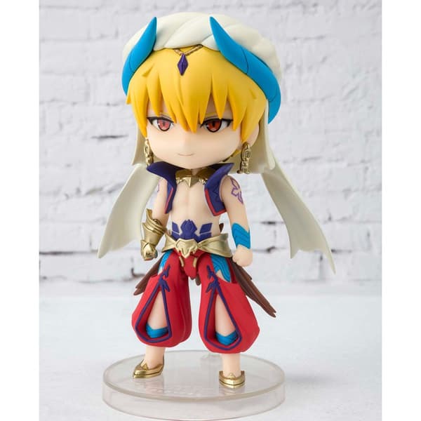 Tamashi Nations Fate/grand Order Absolute Demonic Front:babylonia Gilgamesh Figuarts Mini Figur 9 Cm Flerfarvet