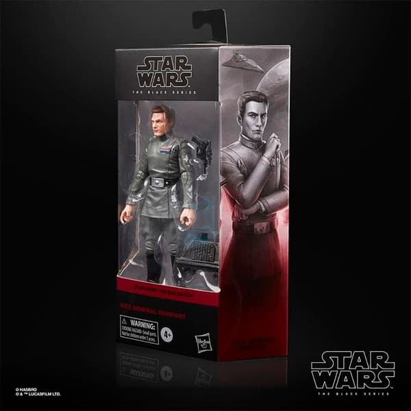 Star Wars Viceamiral Bastion Den Dåliga Satsen Black Series 15 Cm Flerfärgad