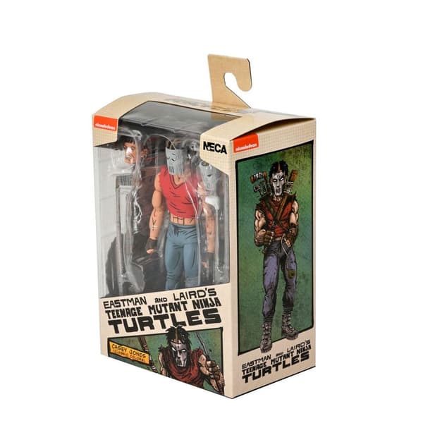 Neca Casey Jones -hahmo Punaisella Paidalla Teenage Mutant Ninja Turtles -figuurina 18 Cm