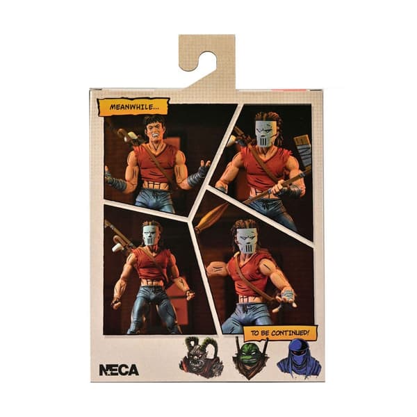 Neca Casey Jones -hahmo Punaisella Paidalla Teenage Mutant Ninja Turtles -figuurina 18 Cm