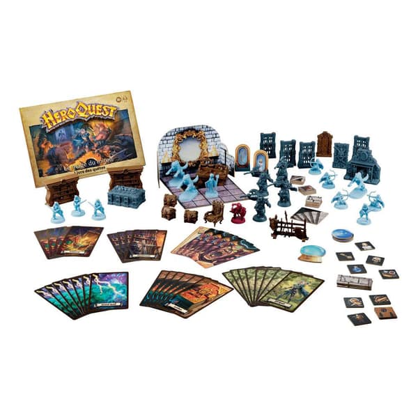 Hasbro Brætspil Die Spiegelmagierin Quest Pack Aléman Heroquest Edition