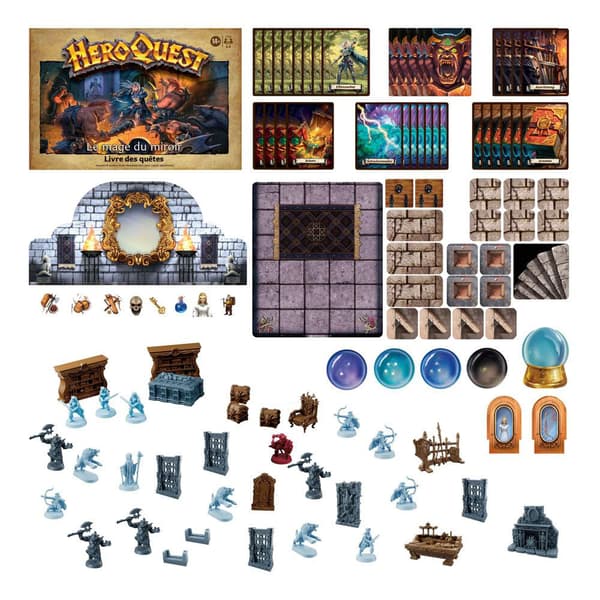 Hasbro Brætspil Die Spiegelmagierin Quest Pack Aléman Heroquest Edition