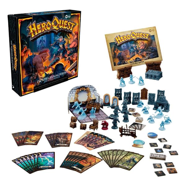 Hasbro Brætspil Die Spiegelmagierin Quest Pack Aléman Heroquest Edition