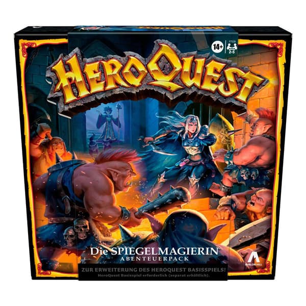 Hasbro Brætspil Die Spiegelmagierin Quest Pack Aléman Heroquest Edition