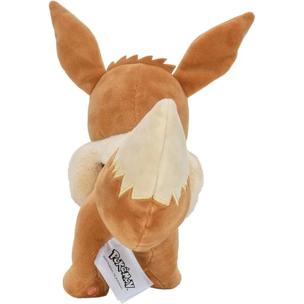 Jazwares Legetøj Pokémon Plush Eevee Ver. 01 20 Cm Brun