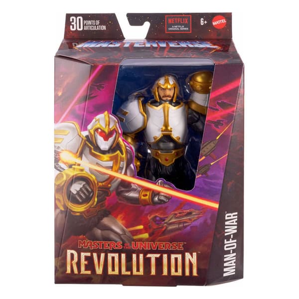 Mattel Masters Of The Universe: New Eternia Masterverse Action Man O´ War Duncan 18 Cm Kuvio