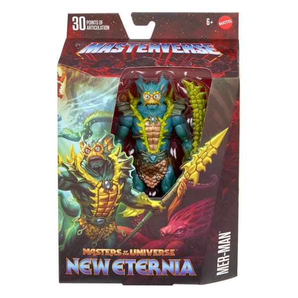 Mattel Masters Of The Universe: New Eternia Masterverse Action Merman 18 Cm Figur