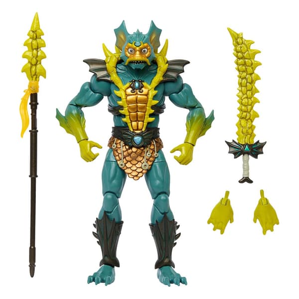 Mattel Masters Of The Universe: New Eternia Masterverse Action Merman 18 Cm Figur