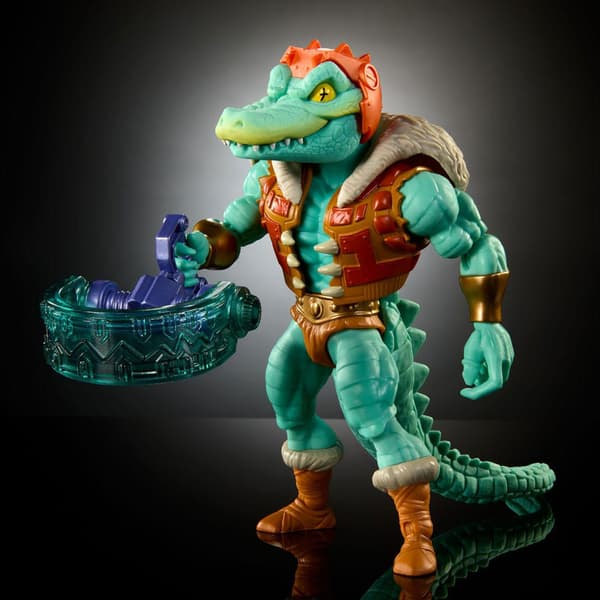 Mattel Motu X Tmnt: Turtles Of Grayskull Deluxe Action Leatherhead 14 Cm Kuvio