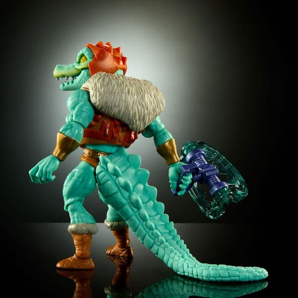 Mattel Motu X Tmnt: Turtles Of Grayskull Deluxe Action Leatherhead 14 Cm Kuvio