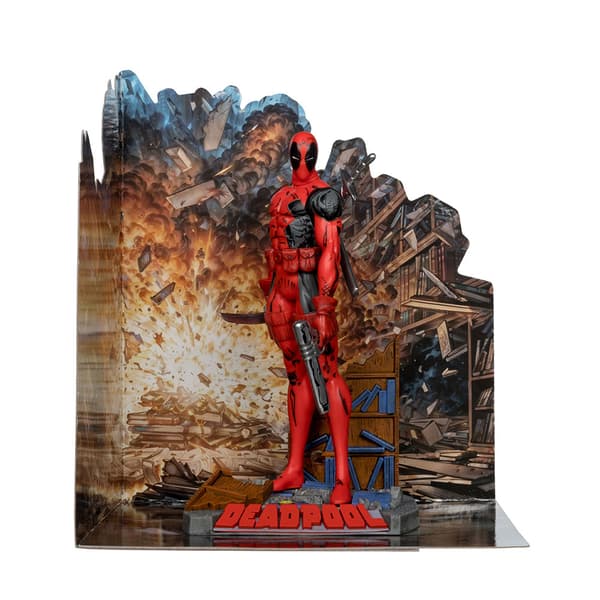 Mcfarlane Toys Marvel Pvc Statue 1/10 Deadpool The New Mutants 98 16 Cm Figur