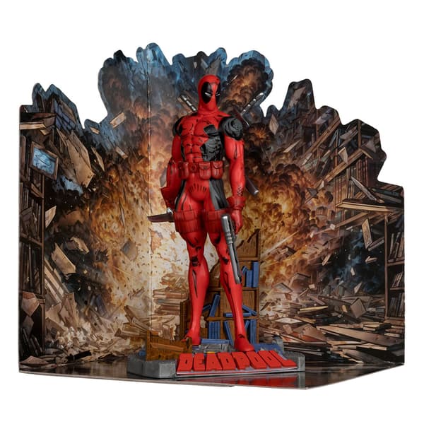Mcfarlane Toys Marvel Pvc Statue 1/10 Deadpool The New Mutants 98 16 Cm Figur