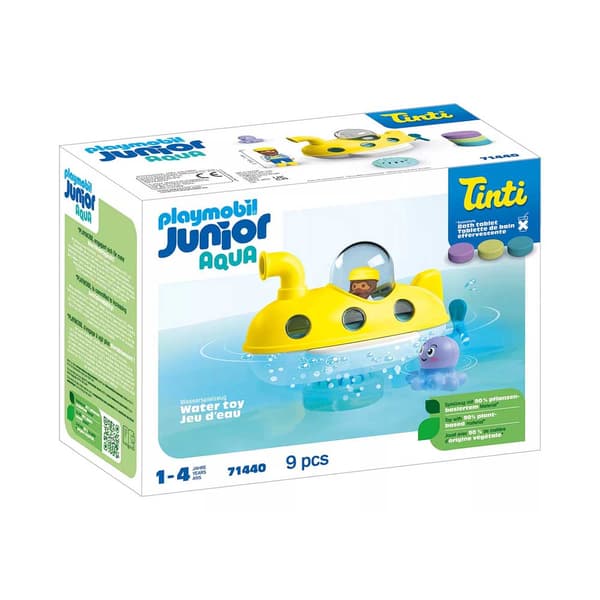 Playmobil Junior Och Tinti: Färgglad Ubåt