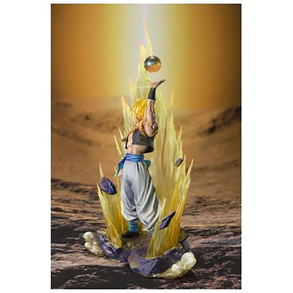 Bandai Super Saiyan Gogeta Fusion Reborn Extra Battle Dragon Ball Z Figuarts Zero 14 Cm Figur